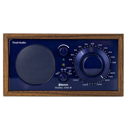 Tivoli Model One BT AM/FM Bluetooth Colour Collection Table Radio Navy Blue